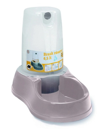 Dozownik wody 1,5 l – ZOLUX BREAK szary, dla psa