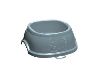 Miska antypoślizgowa dla psa BREAK 0,4l szaroniebieska