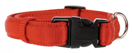Obroża dla psa taśma Cushion 15mm - kol. czerwony