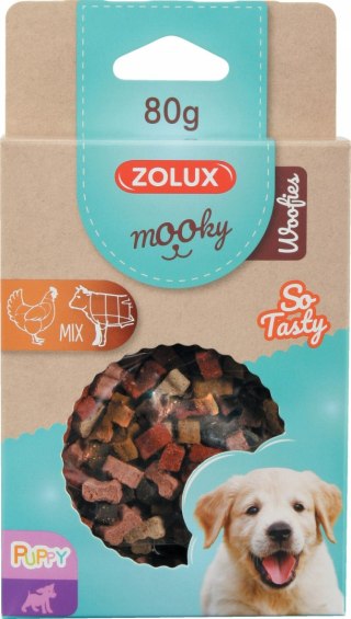 Przysmak dla szczeniaka mooky Puppy Woofies – 80 g