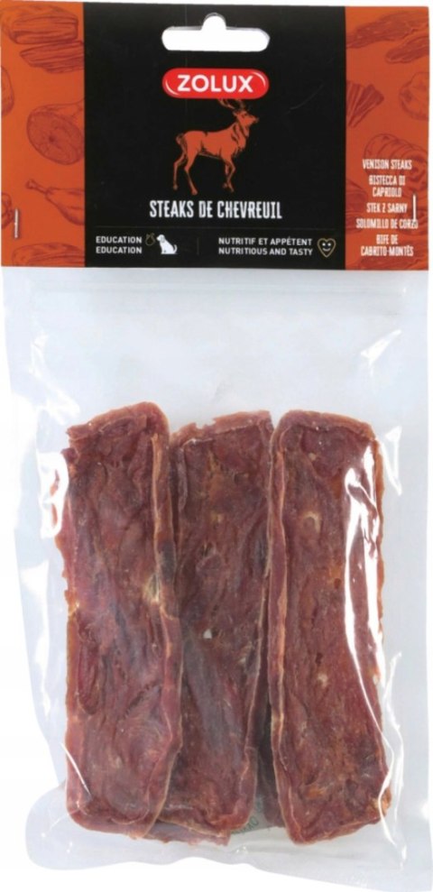 Stek z sarny – suszony przysmak dla psa, 60 g