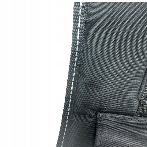 ZOLUX MOOV COMFORT, czarny materiał z odblaskowym obszyciem