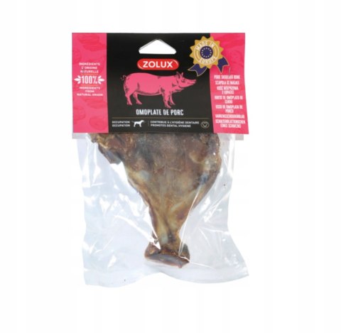 Duży gryzak dla psa ZOLUX, naturalna kość wieprzowa z łopatki, masa 150 g Duży gryzak dla psa ZOLUX, naturalna kość wieprzowa z łopatki, masa 150 g