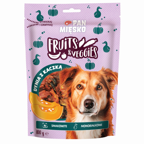 Pan Mięsko Fruits & Veggies Dynia z kaczką Pan Mięsko Fruits & Veggies Dynia z kaczką